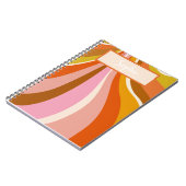 Wavy Retro, Notes Journal, Notizblock (Linke Seite)