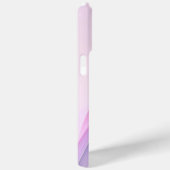 Wavy-Rosa- und Lavendelfarben Case-Mate iPhone Hülle (Rückseite / Rechts)