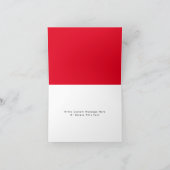 Wavy Simple Stationery Note Card (Innenseite)