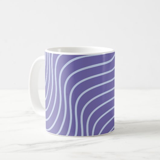 Wavy Strip Classic Tasse (Vorderseite Links)