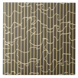 Wavy Strip Pistachio Fliese