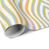Wavy Stripes Geschenkpapier (Rolleneckpunkt)