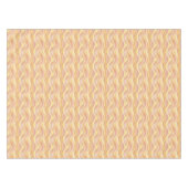 Wavy Strips, gelb und orange Tischdecke (Vorderseite (Horizontal))