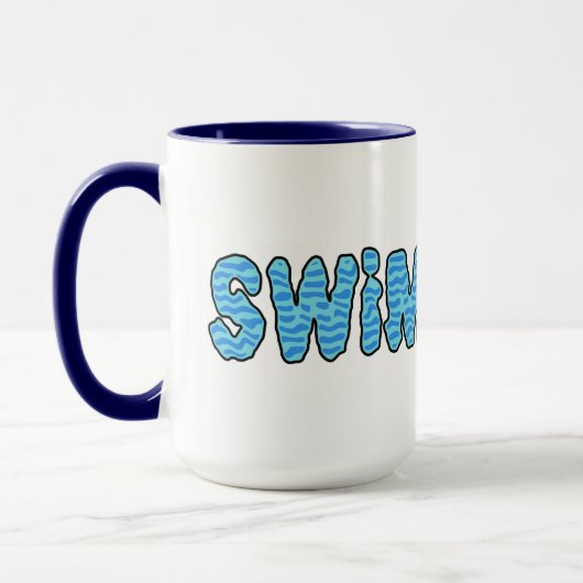Wavy Swim Tasse (Links)