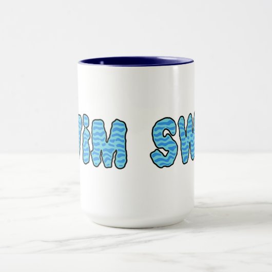 Wavy Swim Tasse (Zentrum)