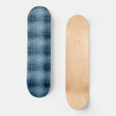 WAVY SWIRL CURVE PATTERN SKATEBOARD (Vorderseite)
