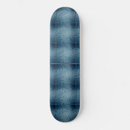 WAVY SWIRL CURVE PATTERN SKATEBOARD