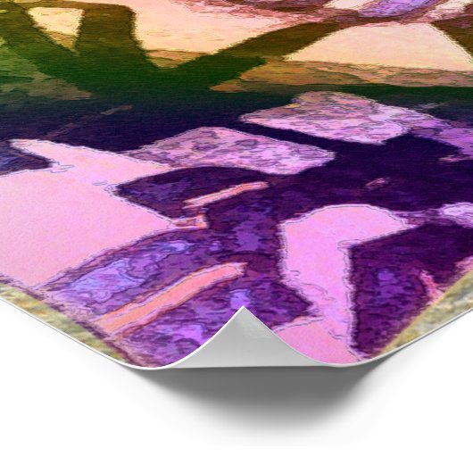 Wavy Tefillin Poster (Ecke)