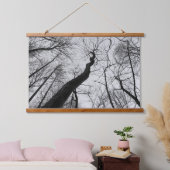 Wavy_Tree_Tapestry  Wandteppich Mit Holzrahmen (Schlafzimmer)