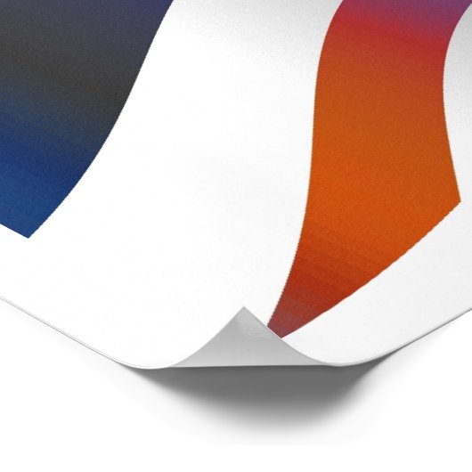 Wavy UK Poster (Ecke)