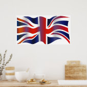 Wavy UK Poster (Küche)