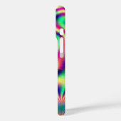 Wavy Vaporwave Retro Glow Case-Mate iPhone Hülle (Rückseite / Links)