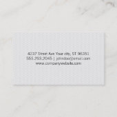 Wavy Visitenkarte (Rückseite)