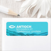 Wavy Waters Jesus Fish (Insitu)