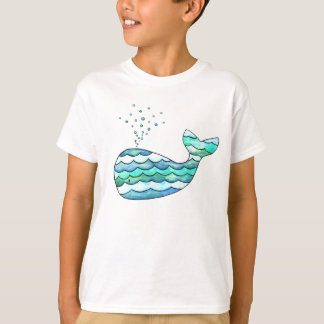 Wavy Whale T-Shirt