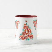 Wavyheart-Design-Tasse Tasse (Zentrum)