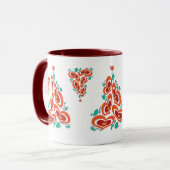 Wavyheart-Design-Tasse Tasse (Vorderseite Links)