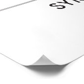 Wawa Aba | Symbol der Härte und Widerstandsfähigke Poster (Ecke)