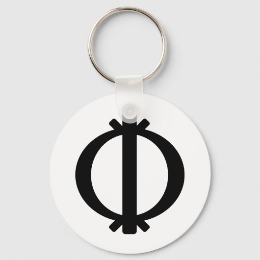 Wawa Aba | Symbol der Härte und Widerstandsfähigke Schlüsselanhänger (Vorderseite)