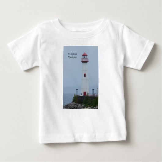 Wawatam im Nebel Baby T-shirt (Vorderseite)