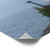 Wawatam im Nebel Poster (Ecke)