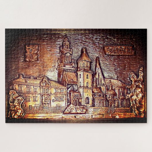 WAWEL CASTLE KRAKOW POLEN 7 PUZZLE (Horizontal)