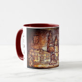 WAWEL CASTLE KRAKOW POLEN COPPER TASSE (Vorderseite Links)