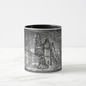 WAWEL CASTLE KRAKOW POLEN PEWTER TASSE (Zentrum)