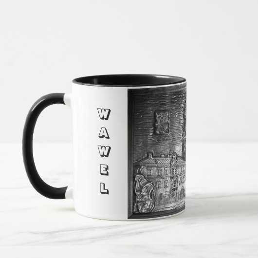 WAWEL CASTLE KRAKOW POLEN PEWTER TASSE (Links)