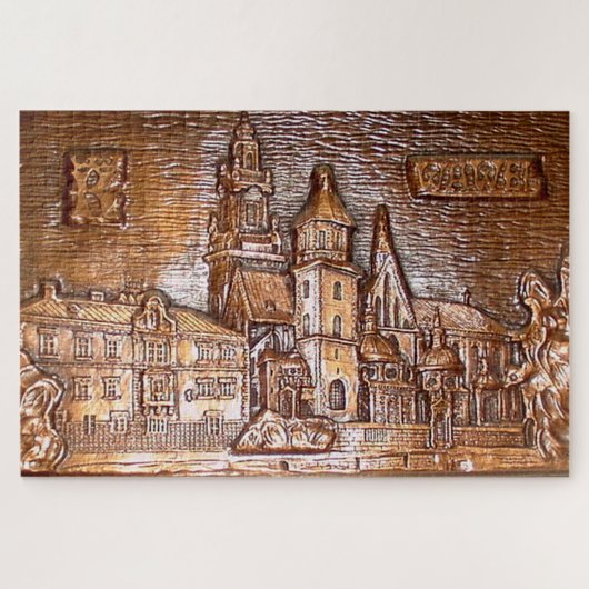 WAWEL CASTLE KRAKOW POLEN PUZZLE (Horizontal)