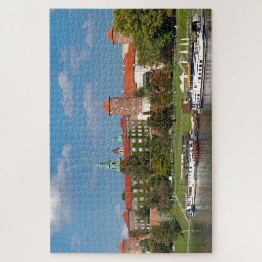 Wawel Castle Riverside View Puzzle (Vertikal)