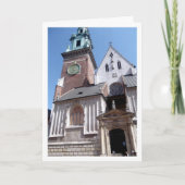 Wawel Cathedral, Kraków, Polen Karte (Vorderseite)
