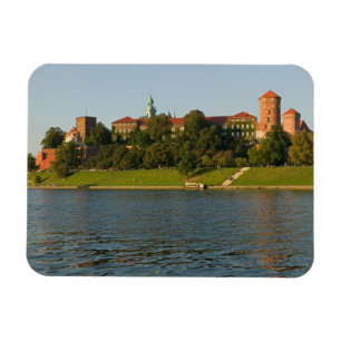 Wawel-Hügel mit königlichem Schloss und Kathedrale Magnet