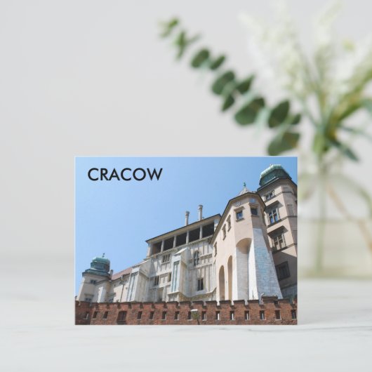 Wawel Postkarte (Stehend Vorderseite)