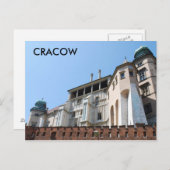 Wawel Postkarte (Vorne/Hinten)