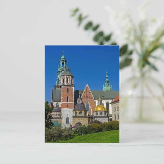 Wawel Royal Castle Krakau Polen Postcard Postkarte (Stehend Vorderseite)