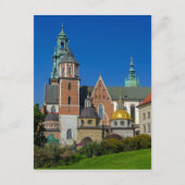 Wawel Royal Castle Krakau Polen Postcard Postkarte (Vorderseite)