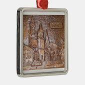 WAWEL SCHLOSS IN KRAKAU POLEN SILBERNES ORNAMENT (Rechts)