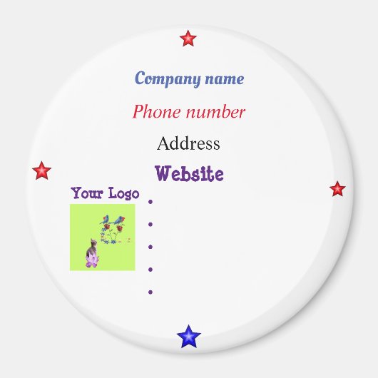 Wawnice für Sie Magnet (Vorne)