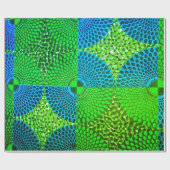 Wax Africain Geschenkpapier (Flach)