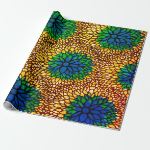 Wax Africain Geschenkpapier