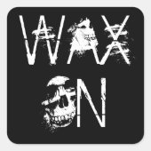 WAX AUF STICKER KLICK. (Vorderseite)