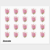 Wax Blume Bouquet Sticker (Blatt)