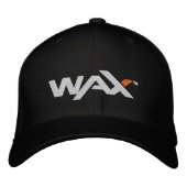 WAX Logo-Hut Bestickte Baseballkappe (Vorderseite)