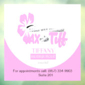 Wax mit Tif-Fensterdekor Fensteraufkleber (Blatt 3)