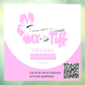 Wax mit Tiff Clear Window dec Fensteraufkleber (Blatt 3)