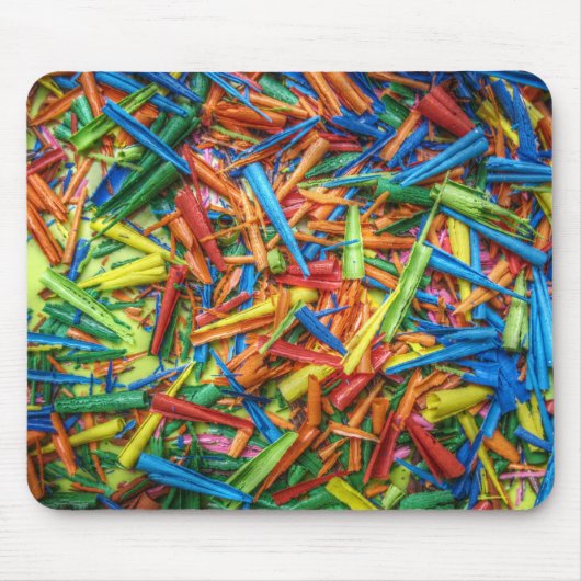 Wax Pencil Art 1 Mousepad (Vorne)