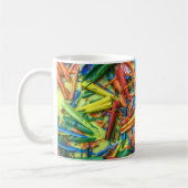 Wax Pencil Art 1 Tasse (Links)