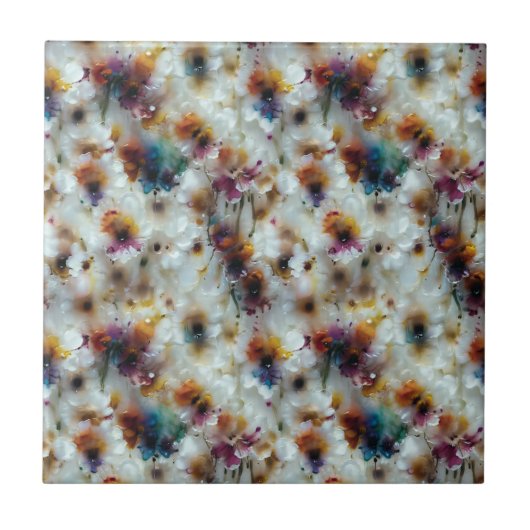 Wax Petal Fliese (Vorderseite)