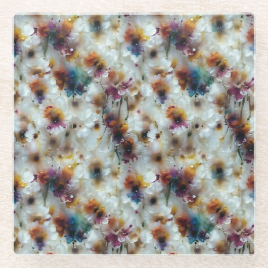 Wax Petal Glasuntersetzer (Vorderseite)